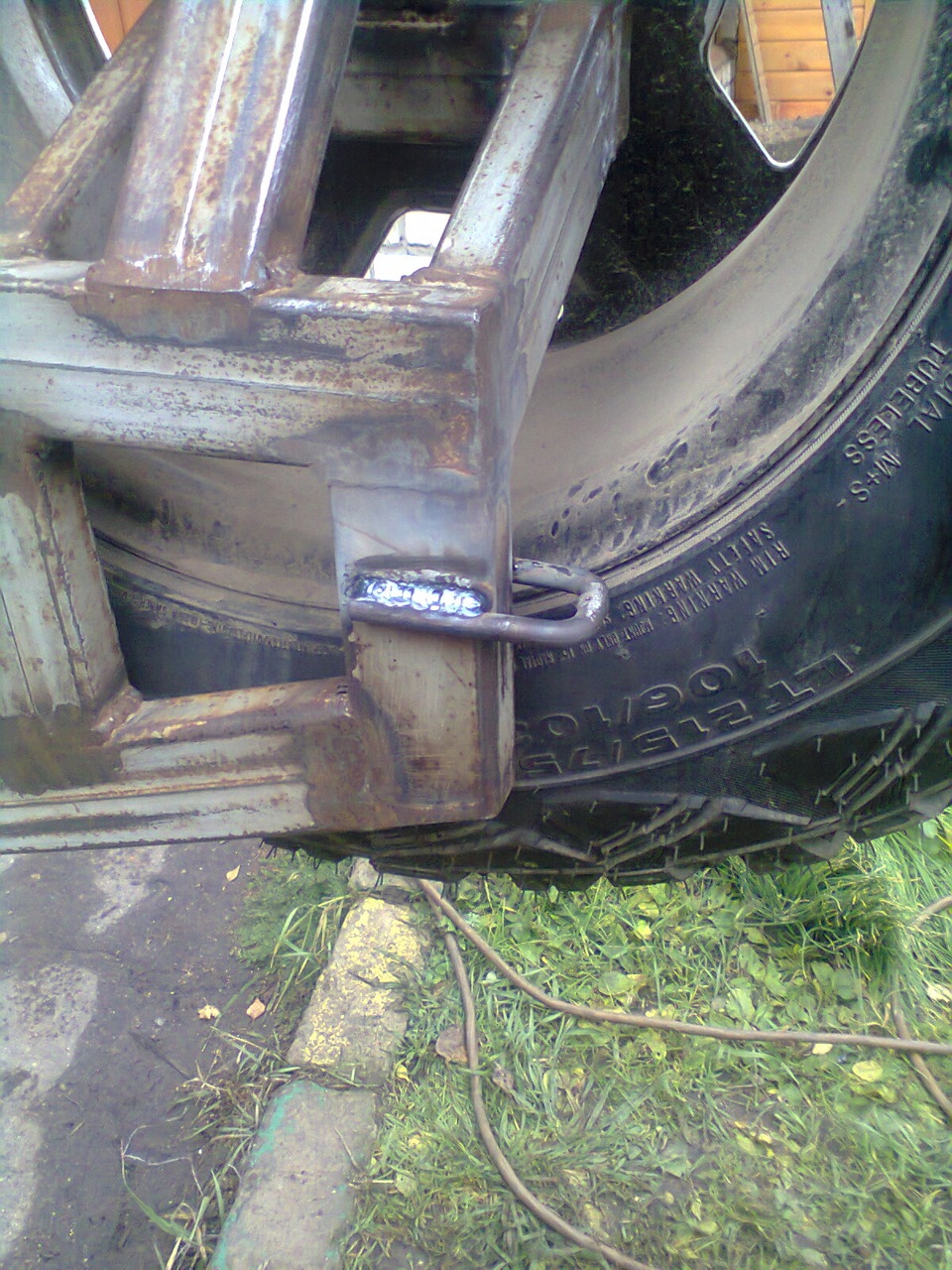 Калитка под запаску — ЛуАЗ 969, 1,6 л, 1987 года | своими руками | DRIVE2
