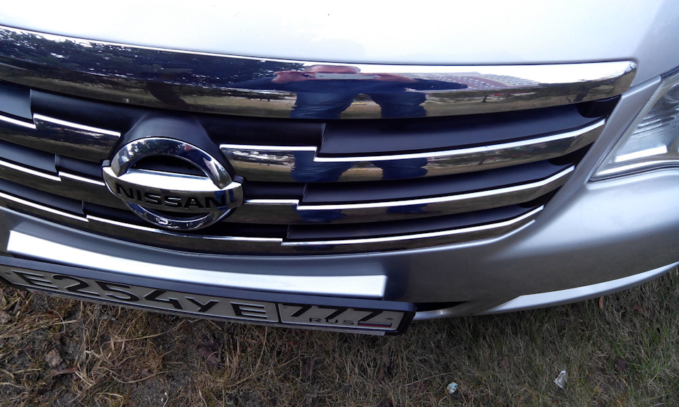 Очистка хрома — Nissan Almera V (G11/15), 1,6 л, 2013 года | своими ...