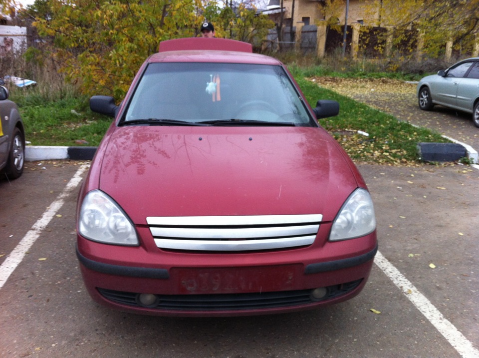 Эпопея со сменой номера окончена :) — Lada Приора седан, 1,6 л, 2008 ...