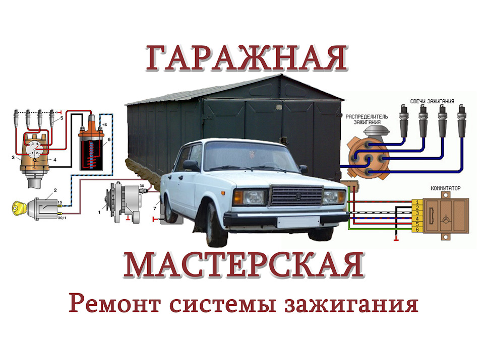 Гаражная Мастерская: ВАЗ-21074 — Ремонт системы зажигания. Часть №2 ...