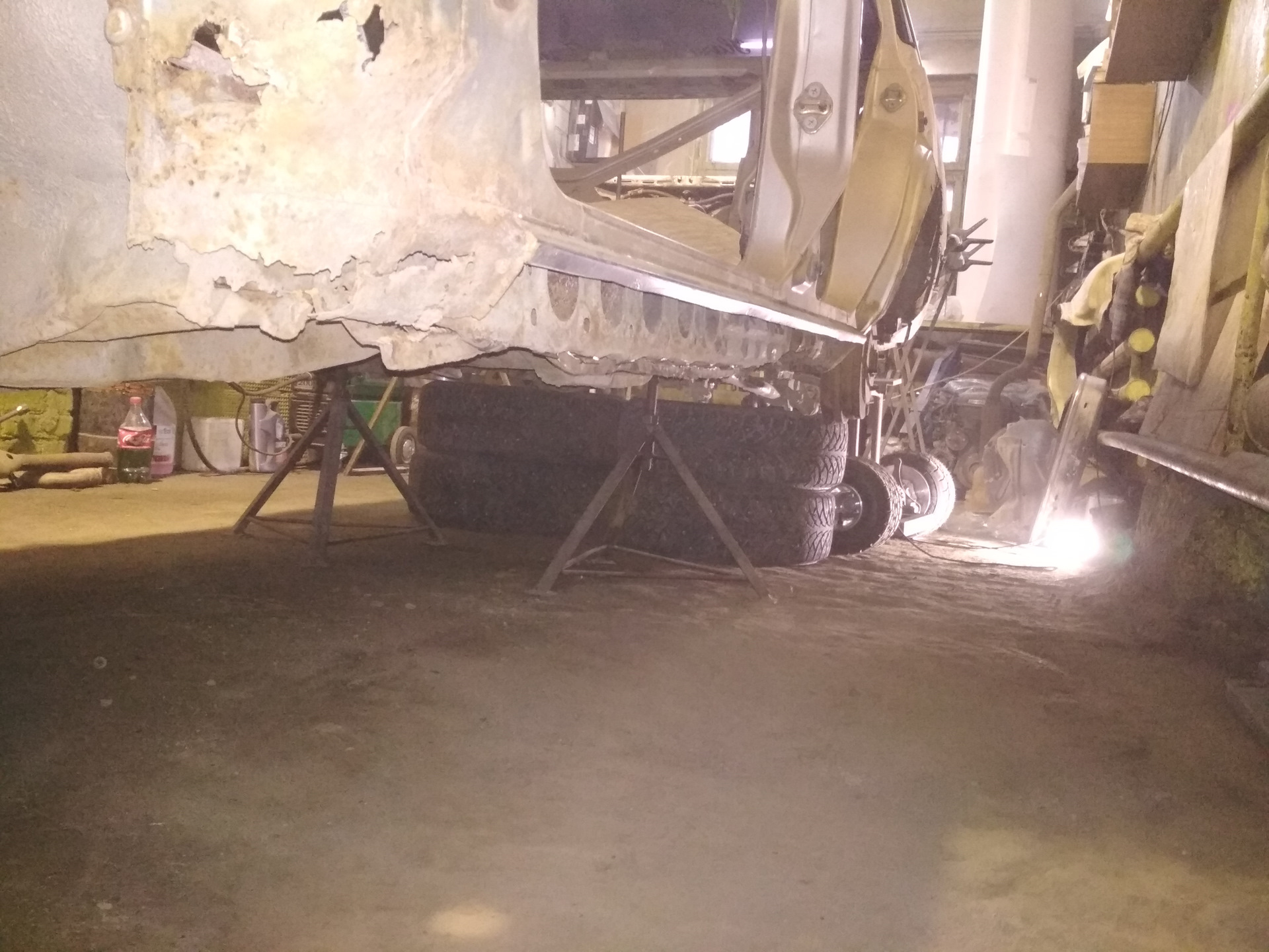 реставрация кузова №3 — Toyota Carina (2G), 2 л, 1987 года | кузовной ...