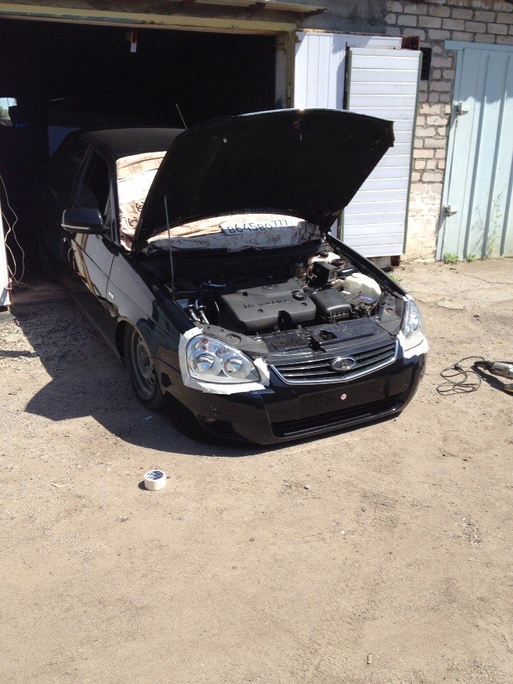 Пока что мелочные задания) — Lada Приора седан, 1,6 л, 2012 года ...