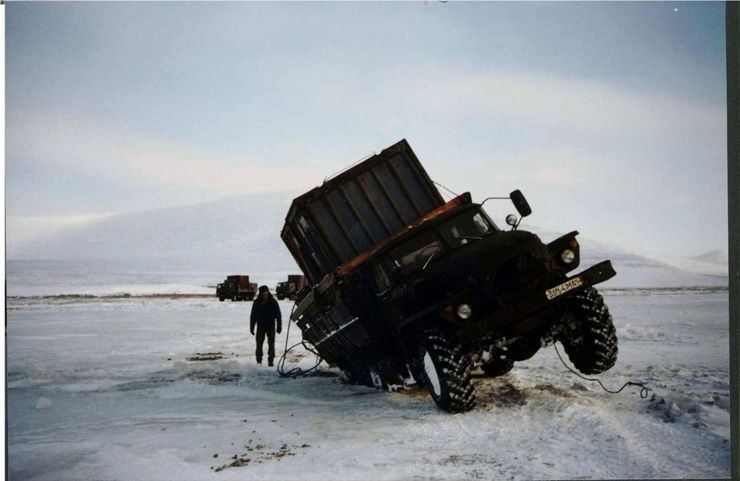 Дороги Сибири грязь