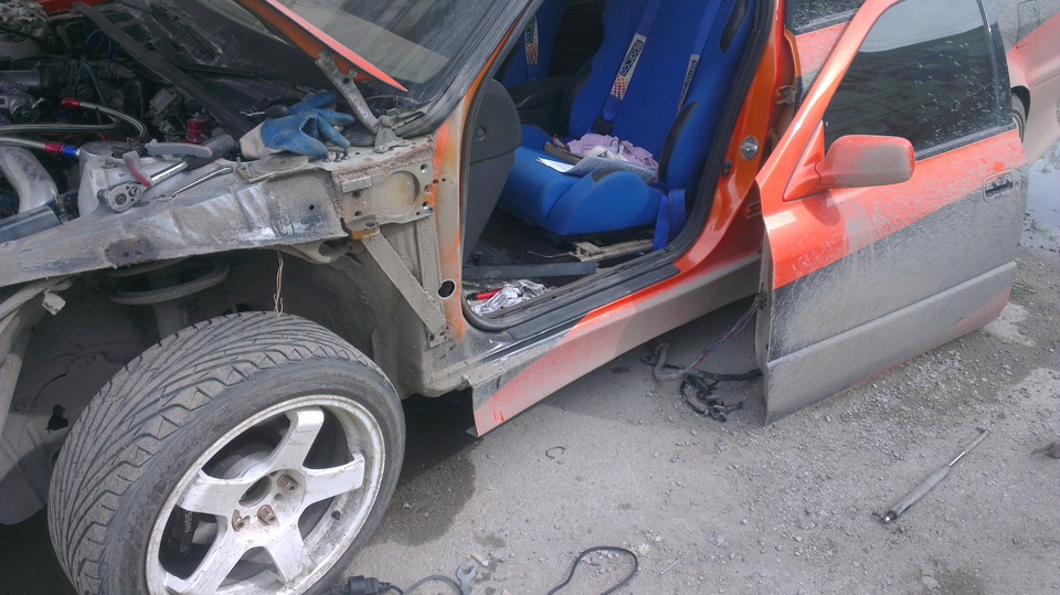 Ампутация Ламбо Двери два! — Toyota Vista (40), 2 л, 1996 года | своими ...