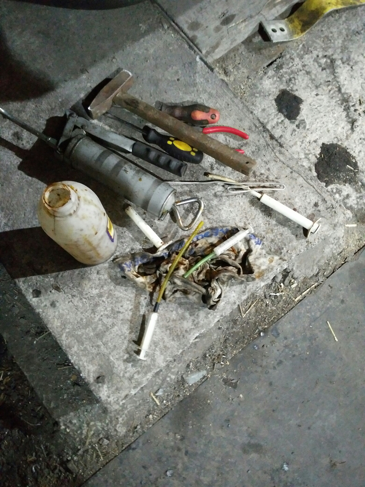 Вытравливание свечи накала. Часть 2 — SsangYong Actyon Sports (1G), 2 л ...