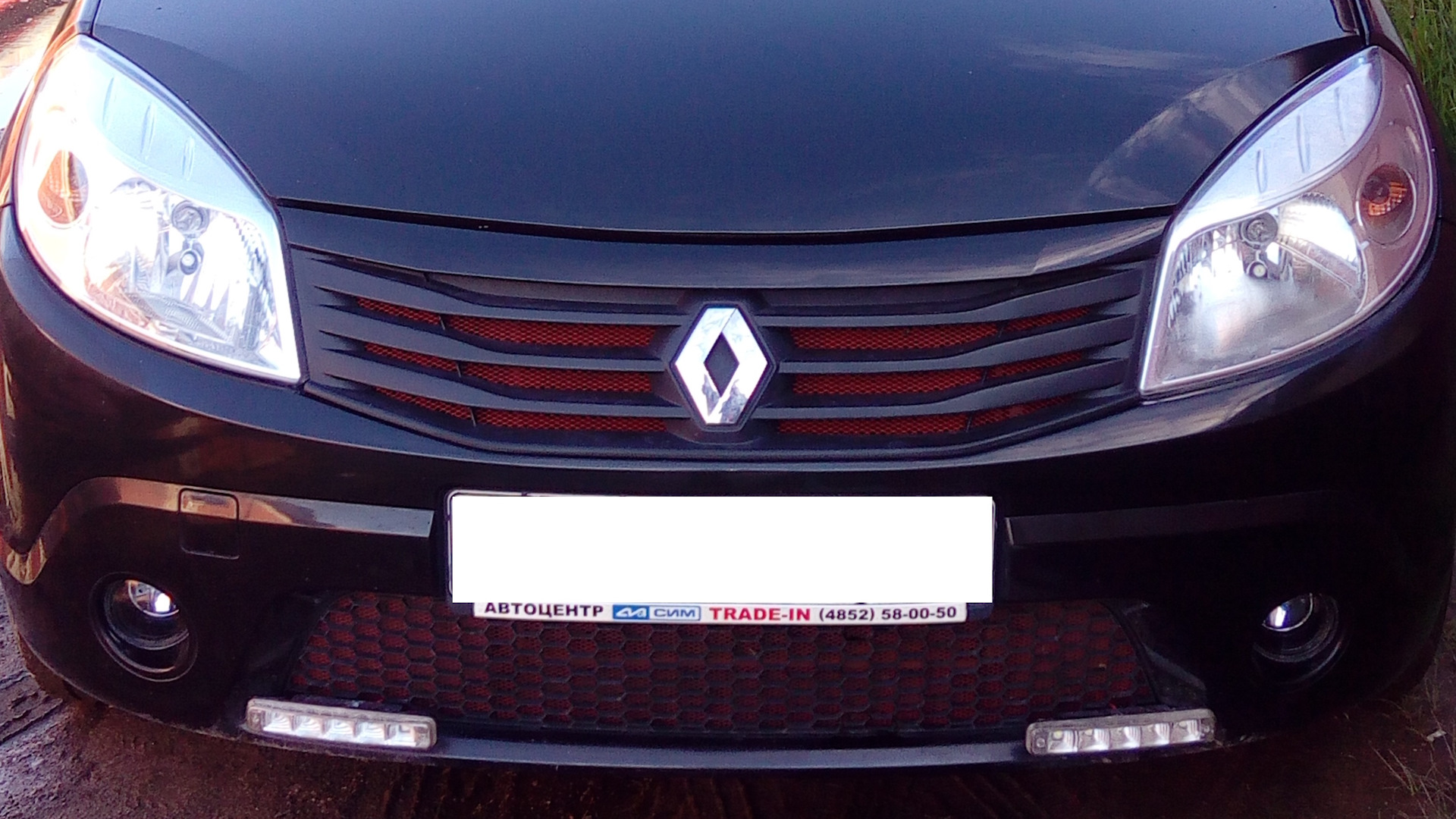 ДХО — Renault Sandero 1G, 1,6 л, 2013 года - DRIVE2