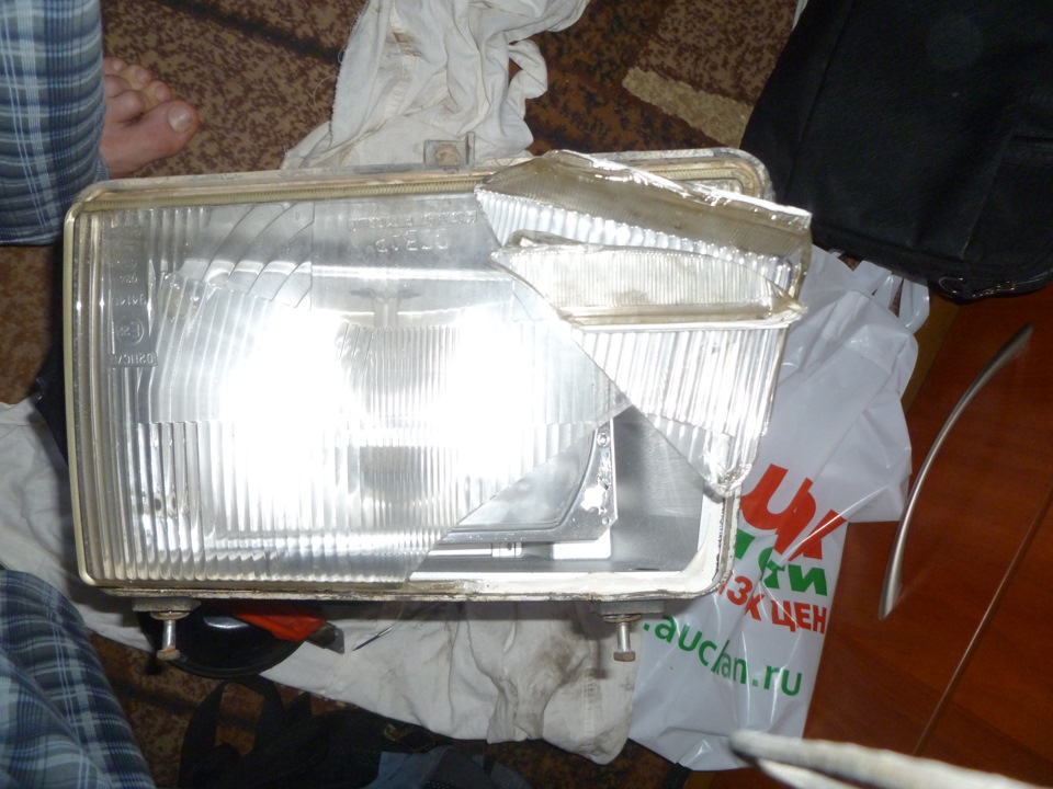 замена стекла на левой фаре — DRIVE2