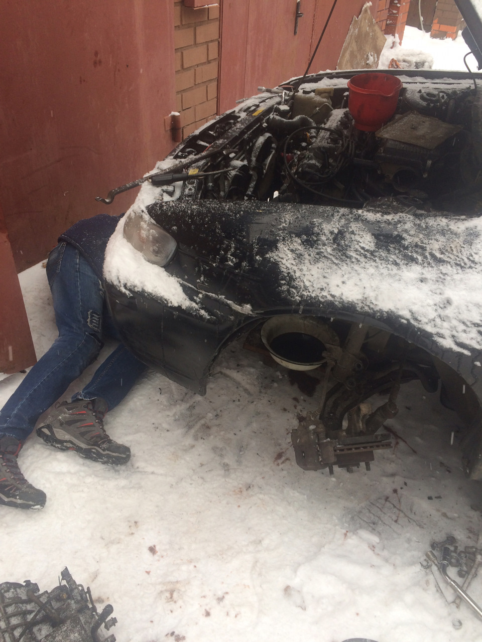 Коробка акпп вообще какое то го.но )) — Nissan Almera I (N15), 1,6 л ...