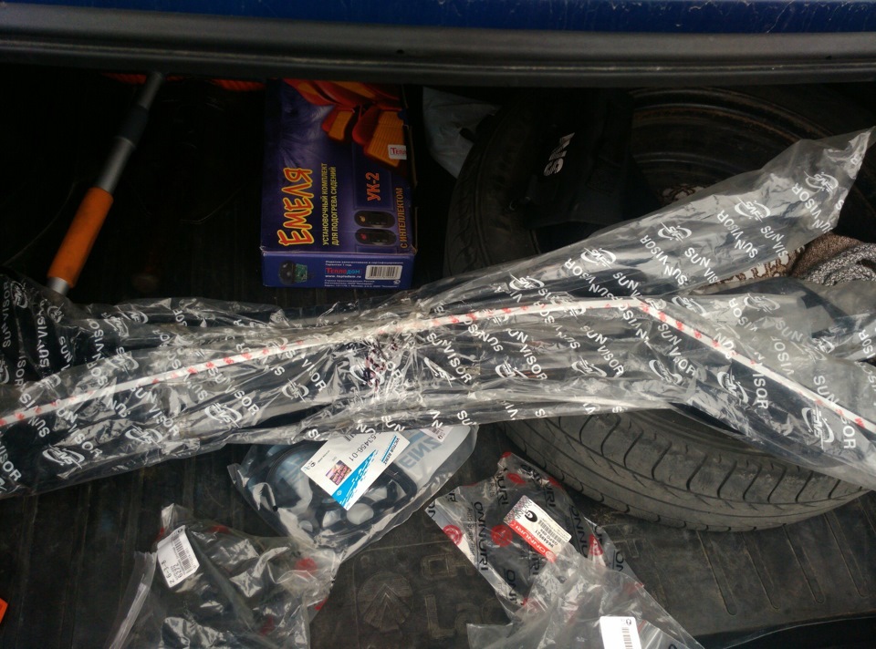 Запчастюльки и дефлекторы на двери. — Chevrolet Lacetti Sedan, 1,6 л ...