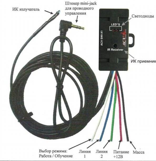 инструкция по установке acv swi-x1