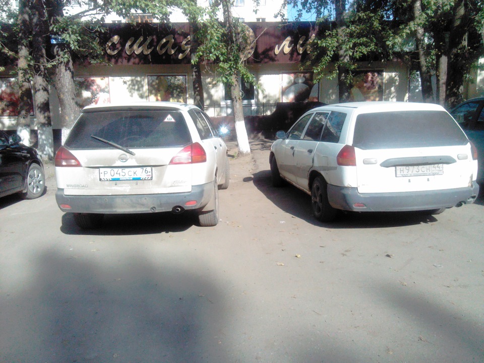 Сравнение клиренса со стандартным АДом — Nissan AD (Y11), 1,3 л, 2002 ...