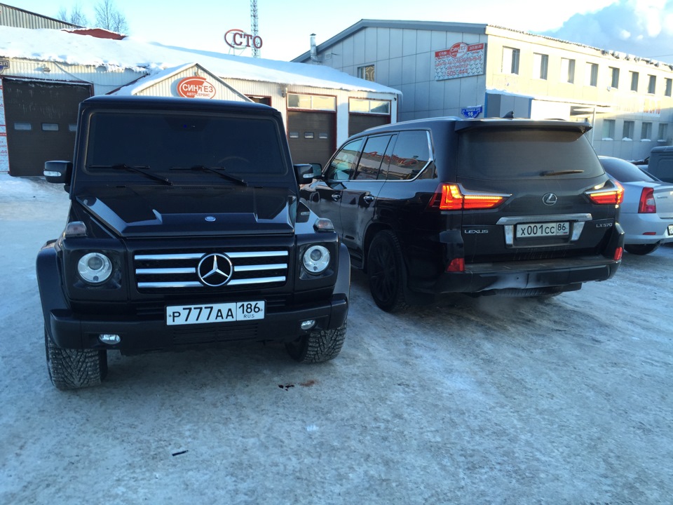 G63 AMG vs Land Cruiser