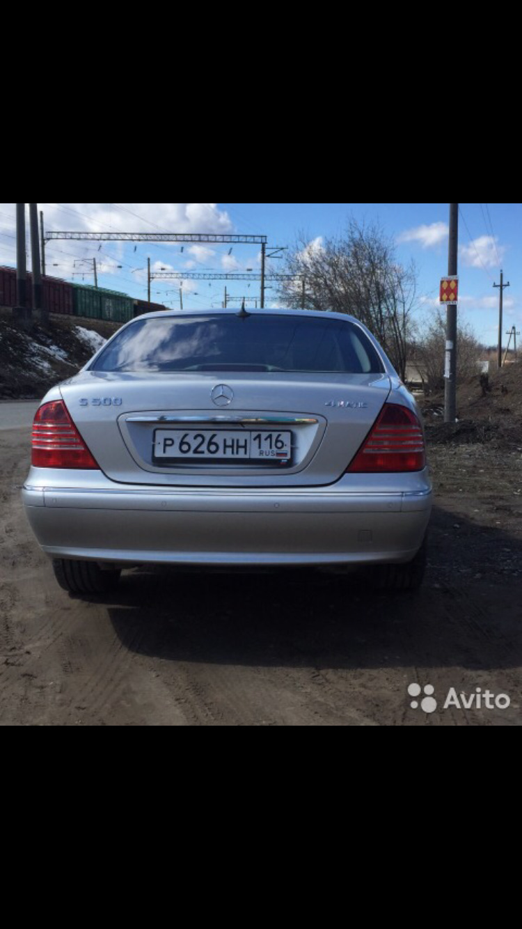 Продаю своего мурза — Mercedes-Benz S-Class (W220), 2004 года | продажа  машины | DRIVE2