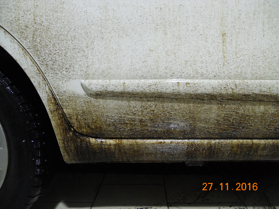 Удаление битумных пятен с кузова авто, оставшихся с лета. — DRIVE2