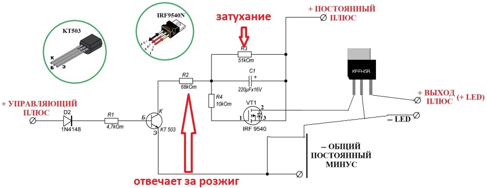 Плавный розжиг приора