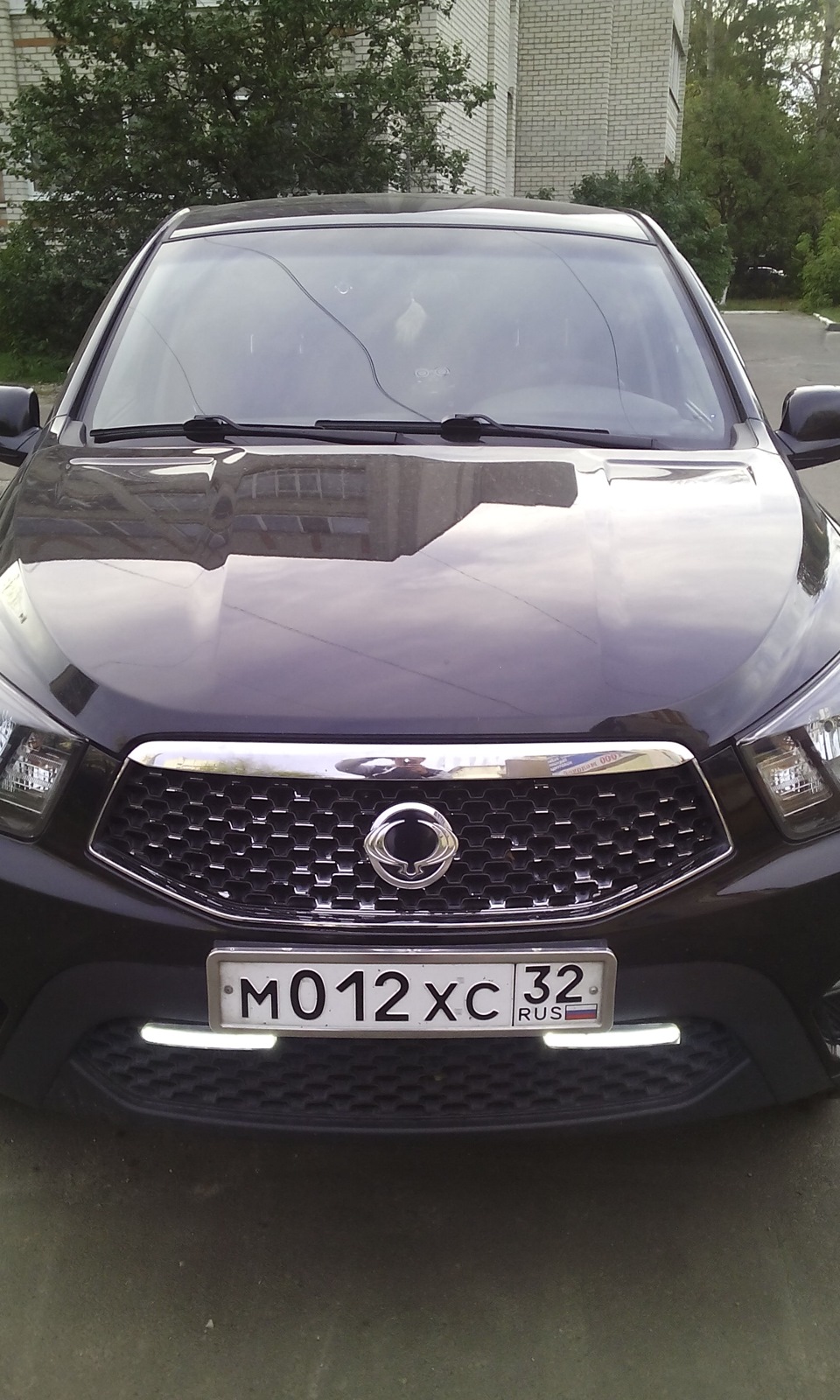 Установил ДХО — SsangYong Actyon Sports (2G), 2 л, 2014 года ...