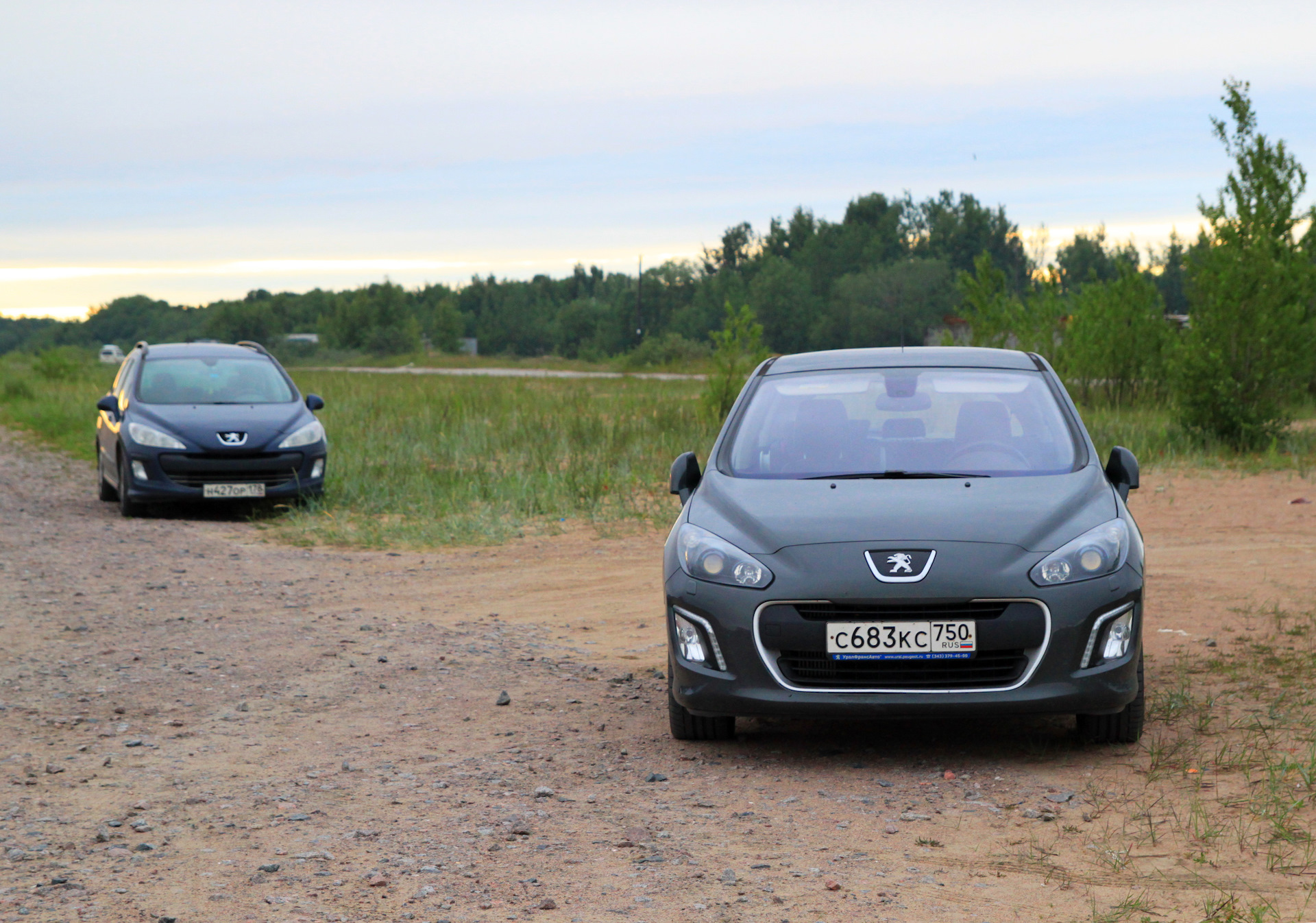 Встреча Peugeot 308 club / Пежо 308 клуб — Peugeot 308 (1G), 1,6 л ...