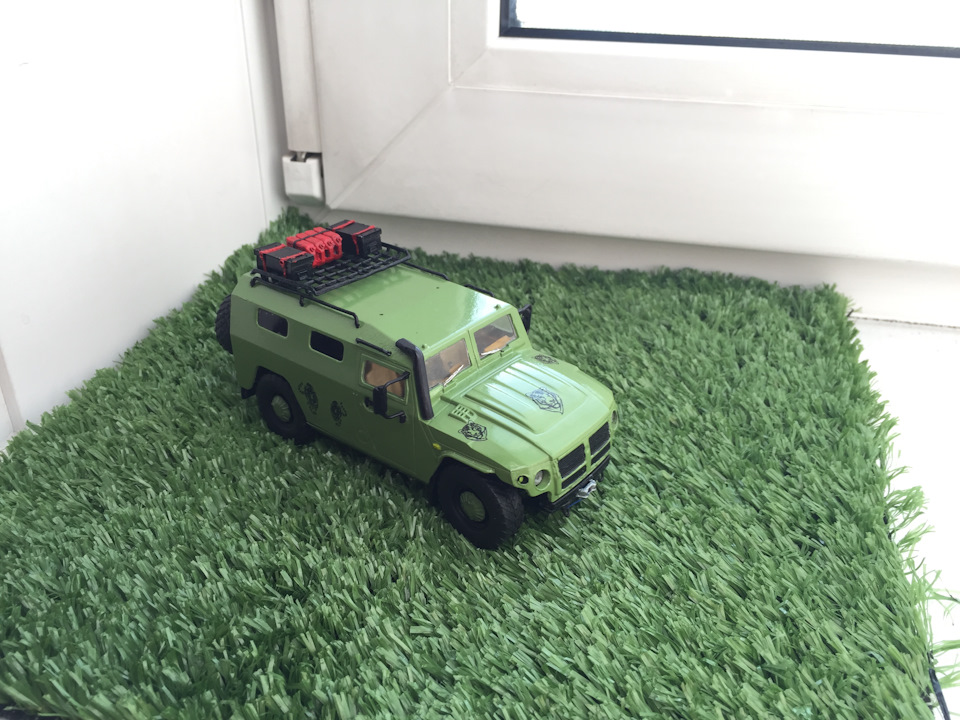 Газ Тигр 1:43 деагостини — Сообщество «Масштабные Модели» на DRIVE2