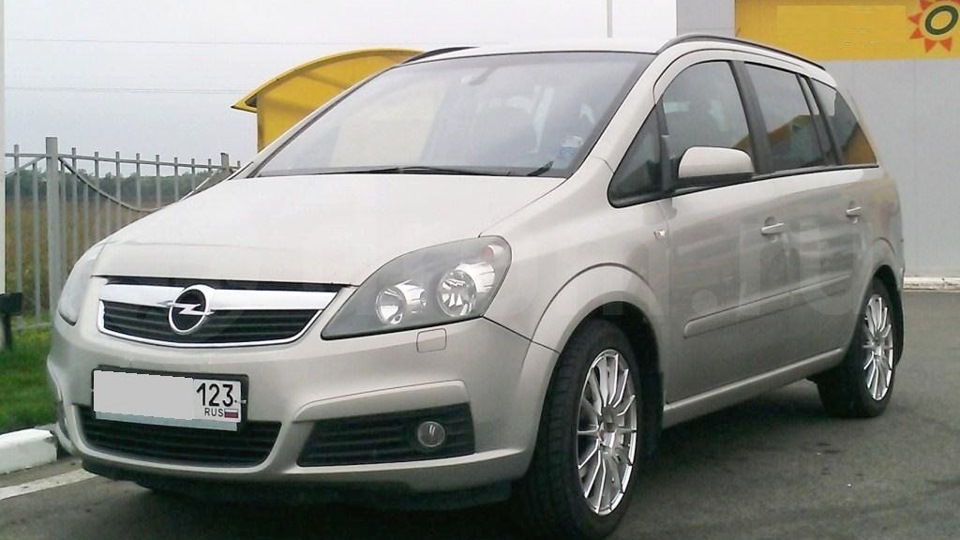 Opel Zafira b CNG 2007