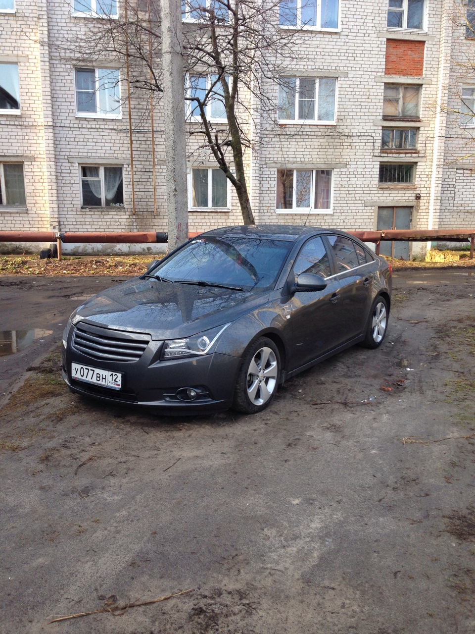 Короткоходные стойки — Chevrolet Cruze (1G), 1,8 л, 2012 года | тюнинг ...