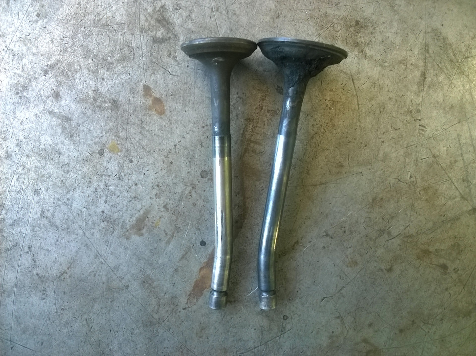 Погнулись клапана — Lada 21041