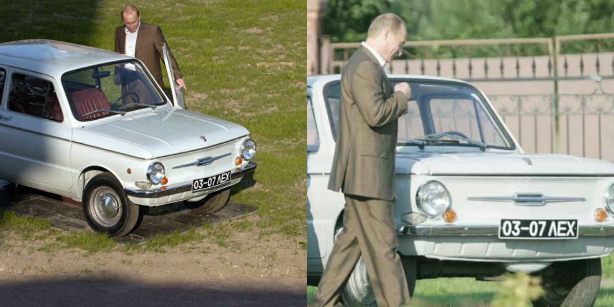 Оказывается, первый автомобиль Путина был выигран в советскую лотерею
