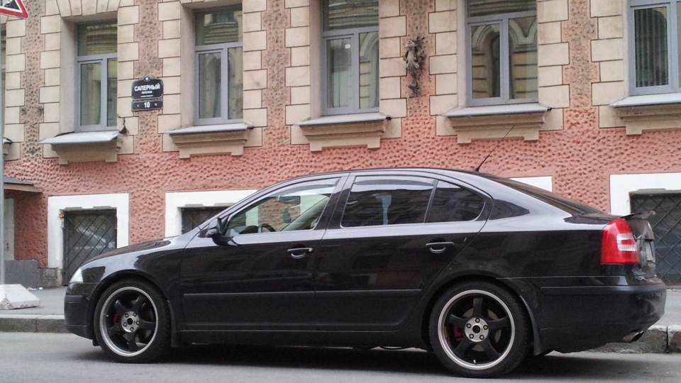 Тормоза от RS — Skoda Octavia A5 Mk2, 1,8 л, 2008 года | тюнинг | DRIVE2