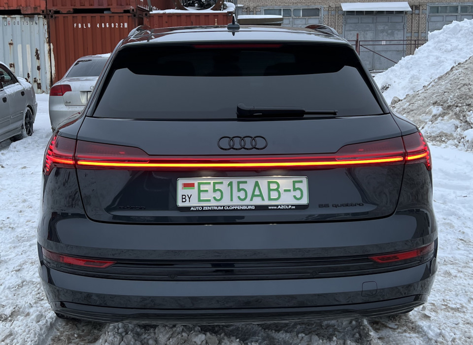 Антихром + антигравийная пленка + керамика — Audi e-tron, 2019 года ...