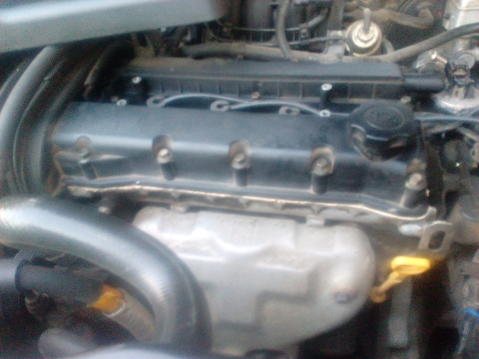 прокладка крышки клапонов — Chevrolet Lacetti Sedan, 1,4 л, 2004 года ...