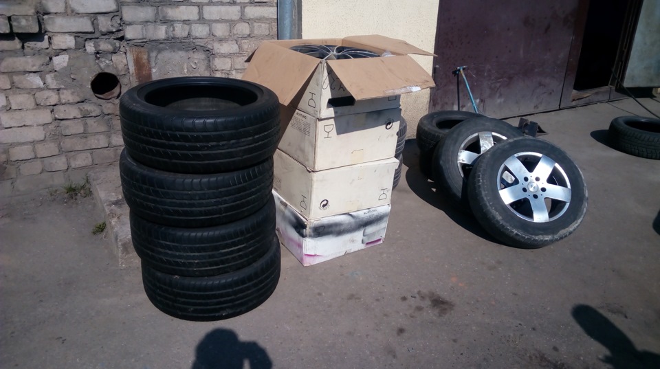 Переобулся на лето — Peugeot 407, 1,6 л, 2010 года | колёсные диски ...