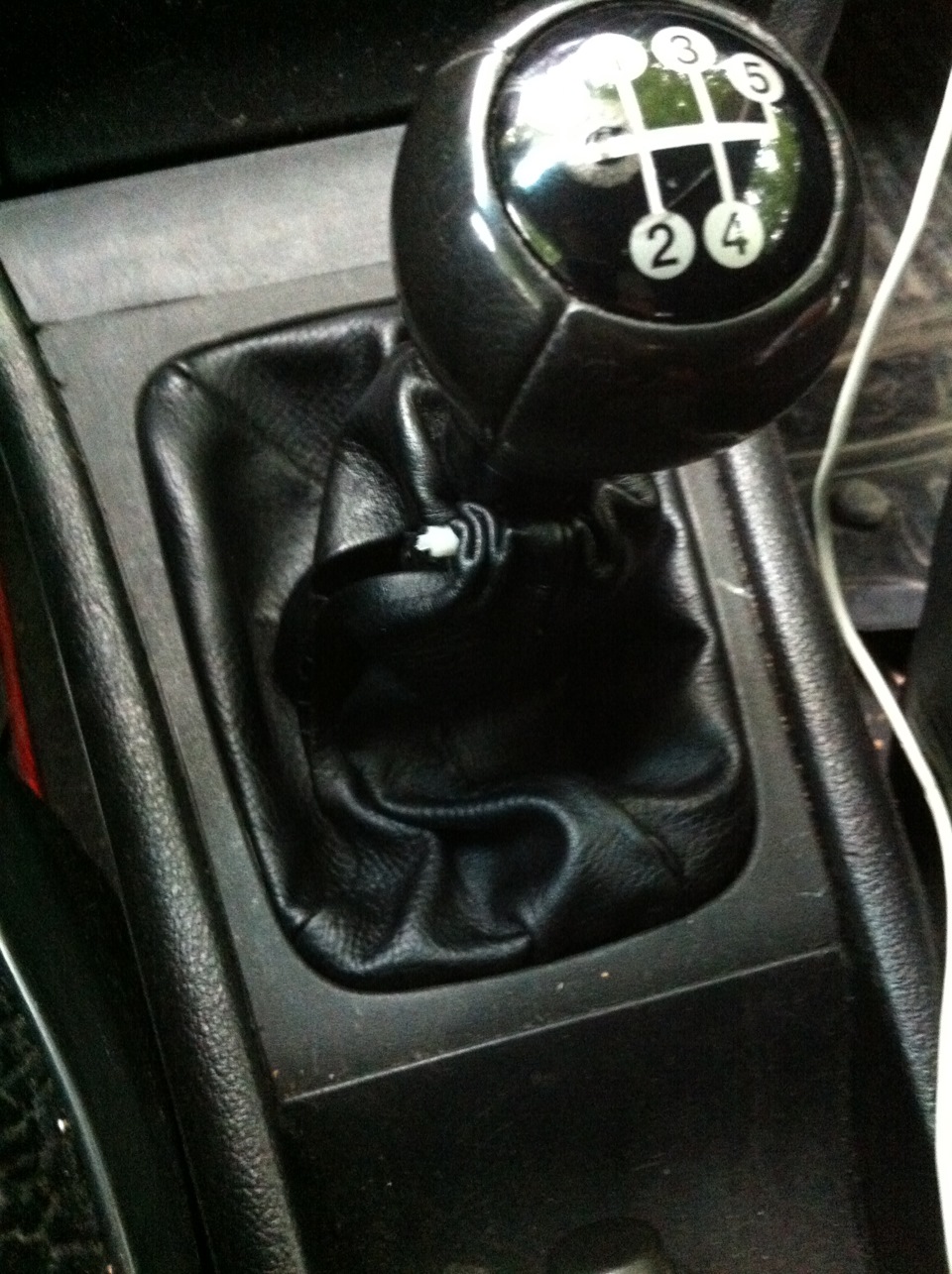 Сшил новый чехол для ручки кпп — Opel Astra G, 2 л, 1998 года ...