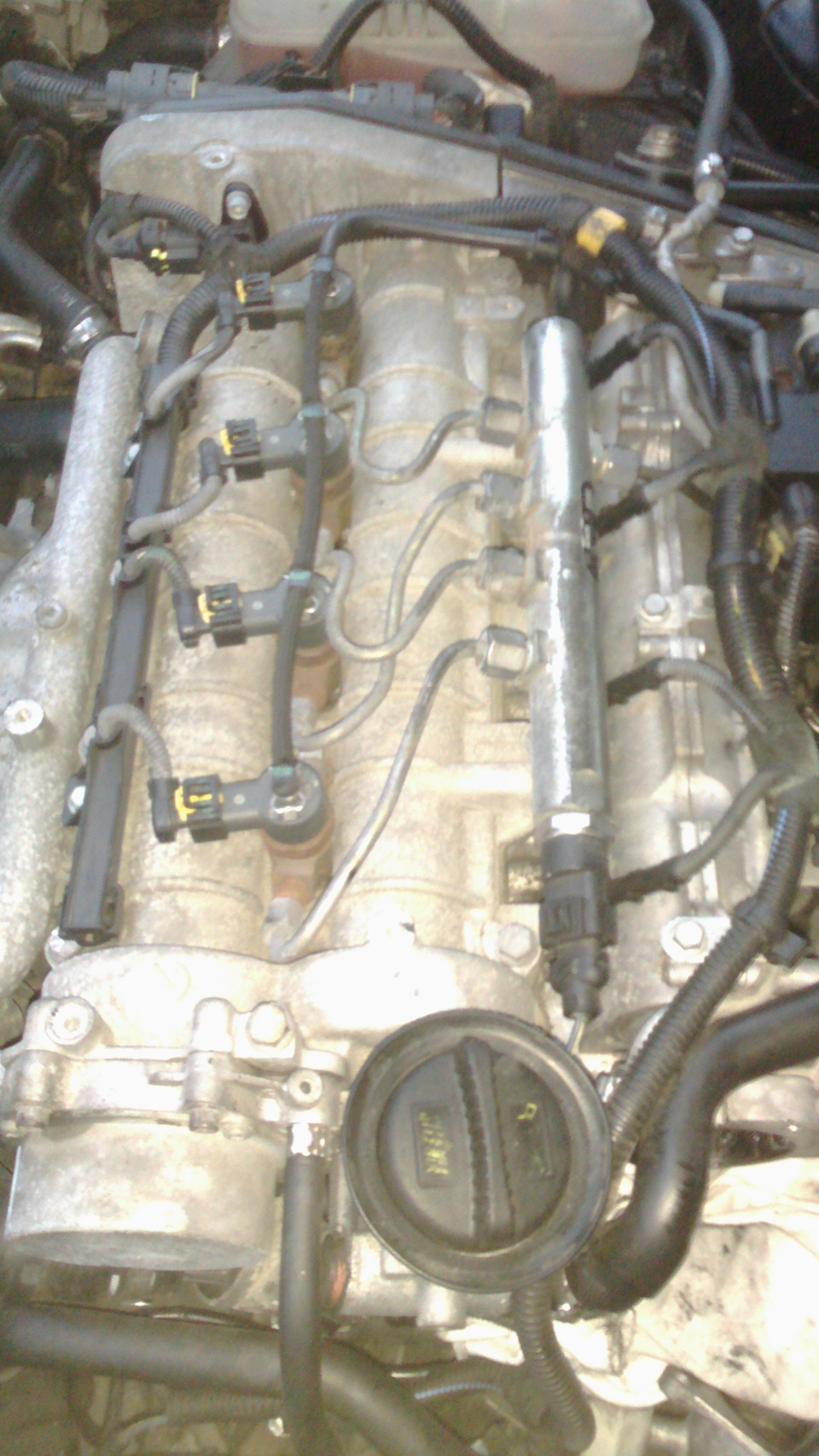 Загон по тяговой силе(чистка впускного коллектора без снятия с ДВС ...