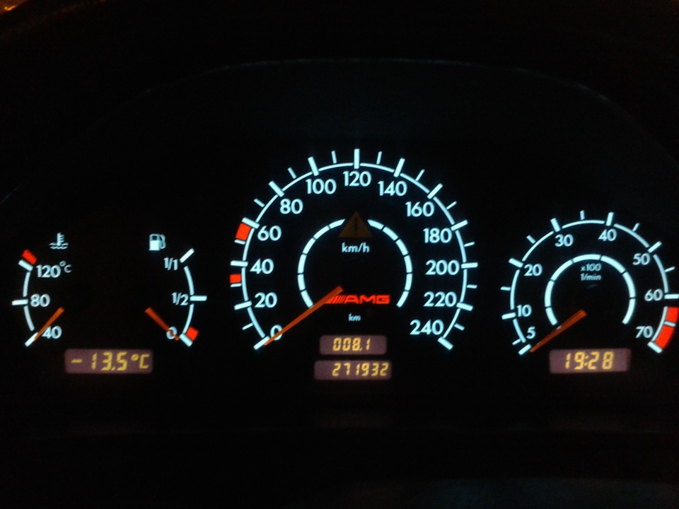 Приборка w210 — Mercedes-Benz E-Class (W210), 2,3 л, 1997 года | тюнинг ...