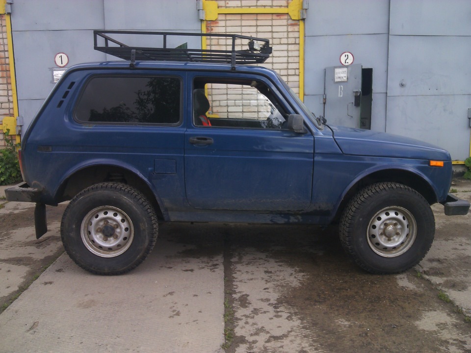поставил новые тапки — Lada 4x4 3D, 1,7 л, 2004 года | шины | DRIVE2