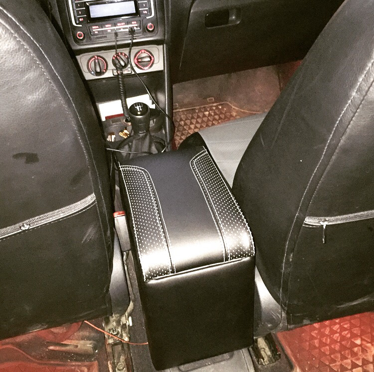 Самодельный подлокотник с экокожи — DRIVE2