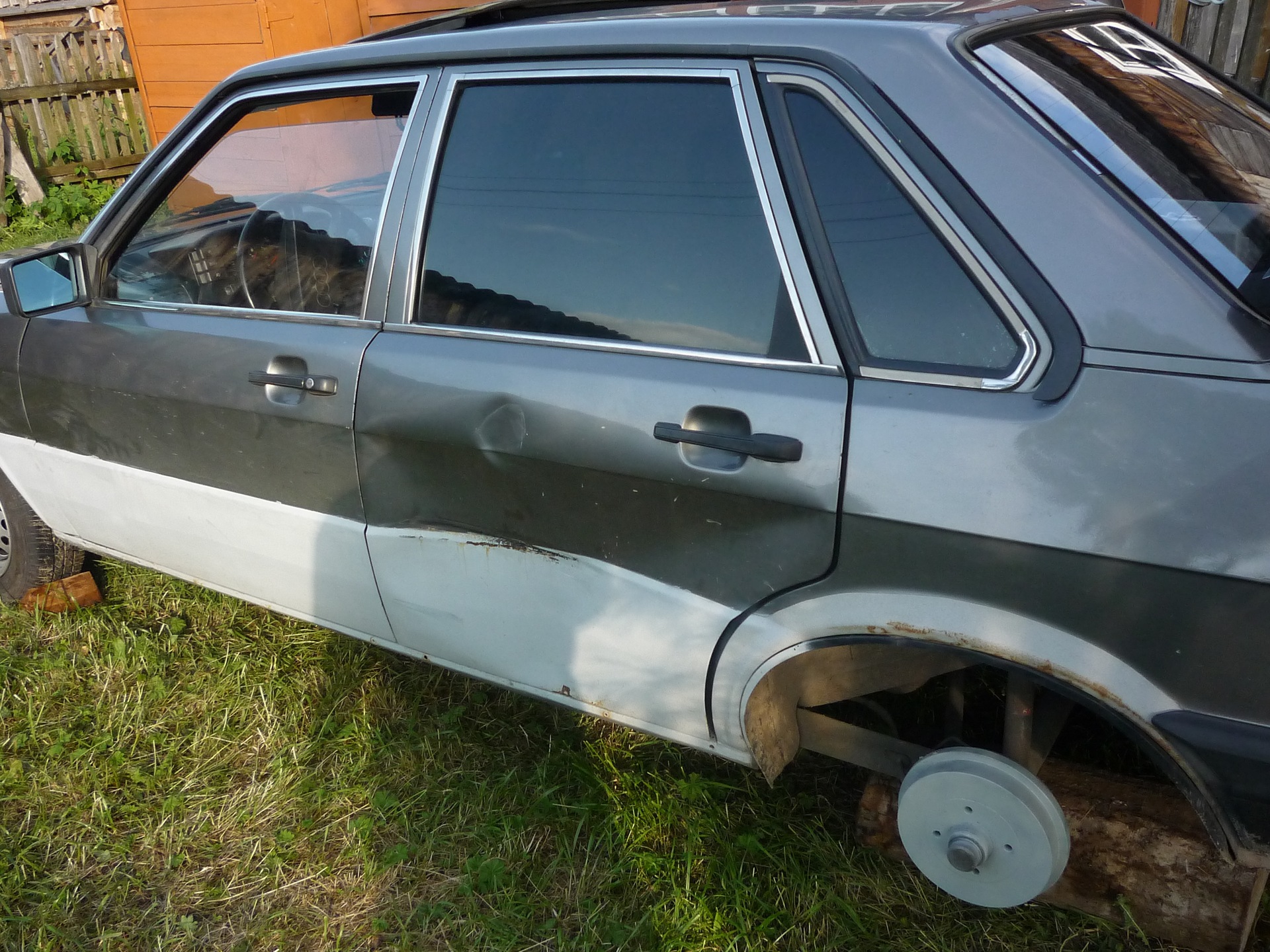 Первая авария — Audi 80 (B2), 1,8 л, 1985 года | ДТП | DRIVE2