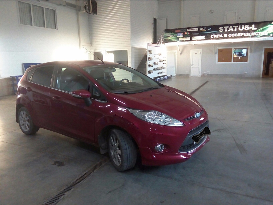 Чип тюнинг и отключение катализатора (евро2) Ford fiesta 1.4 97лс 2009 ...