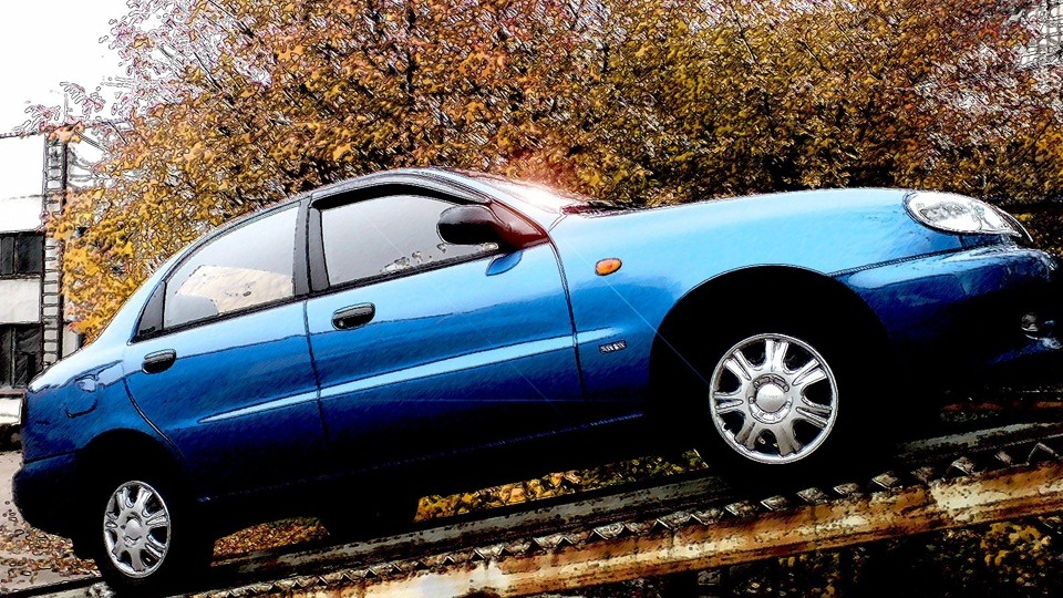 Daewoo Lanos 1.5SE STiBlue "Синявкин"