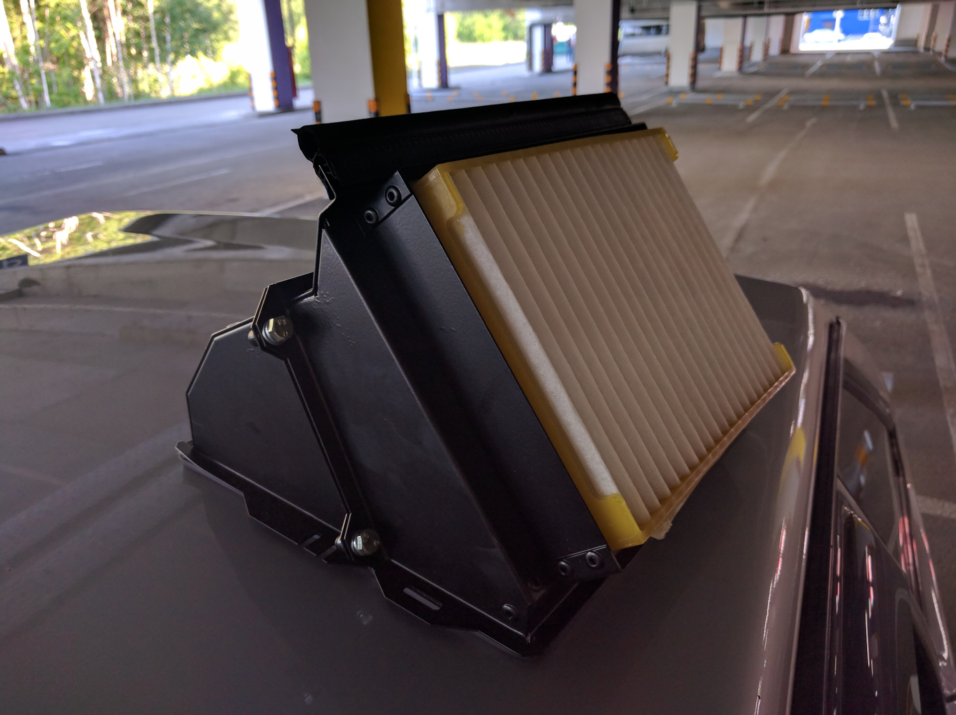 (11) Адаптер салонного фильтра. Чистый альпийский воздух😄 — Lada 2114 ...