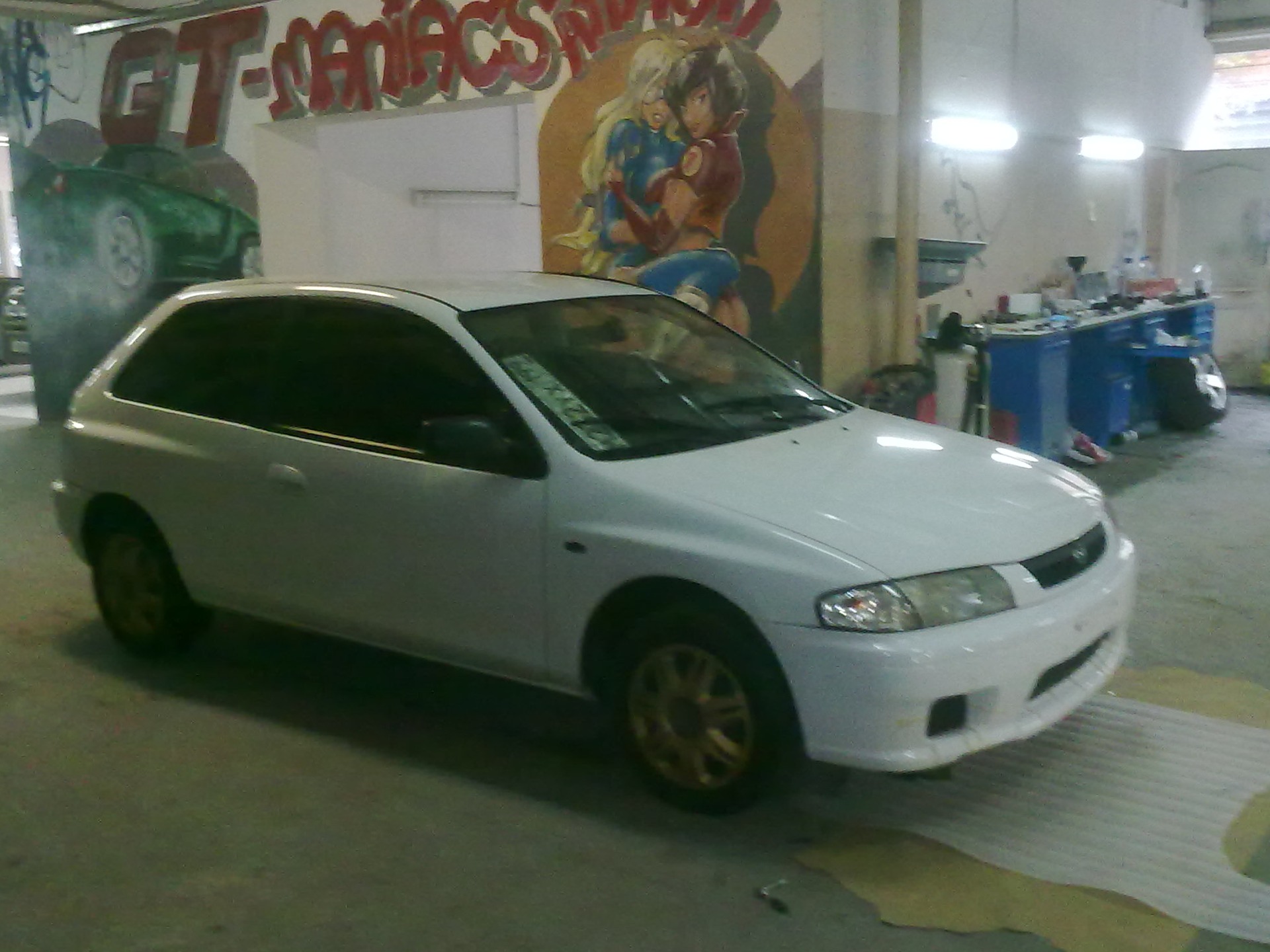 Перекрас машины — Mazda Familia (BH), 1,5 л, 1998 года | кузовной ...