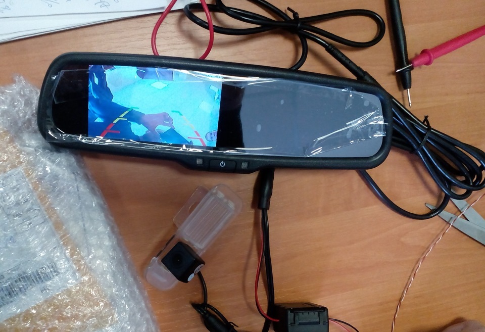 Камера заднего вида. — KIA Rio (3G), 1,6 л, 2015 года | электроника ...