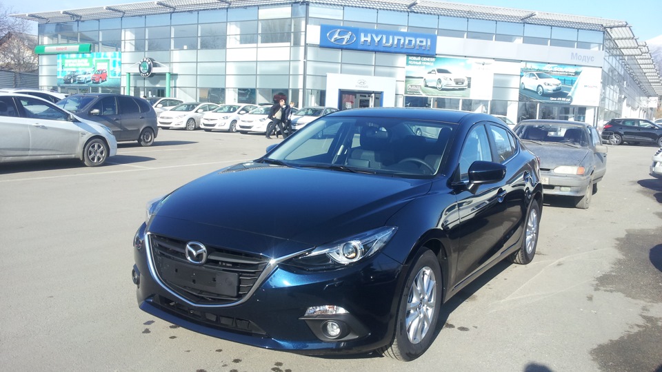 Deep crystal blue маркировка цвета Mazda 3 (3G) BM 1.5 бензиновый 2014 deep crystal blue на DRIVE2