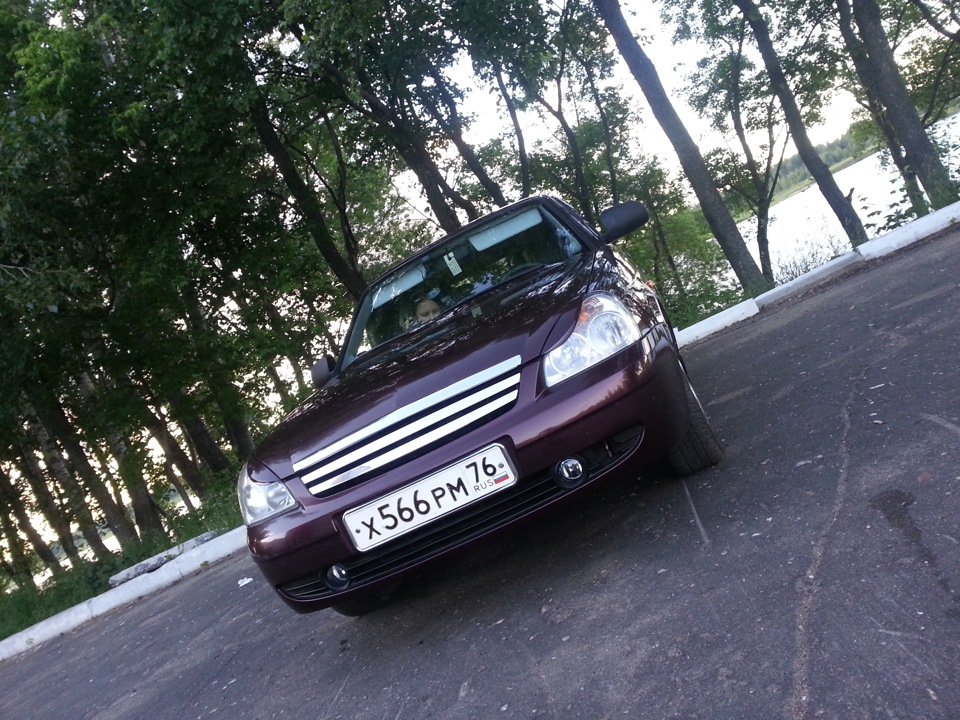 Фотоподборка — сранение (было — стало)) — Lada Приора седан, 1,6 л ...