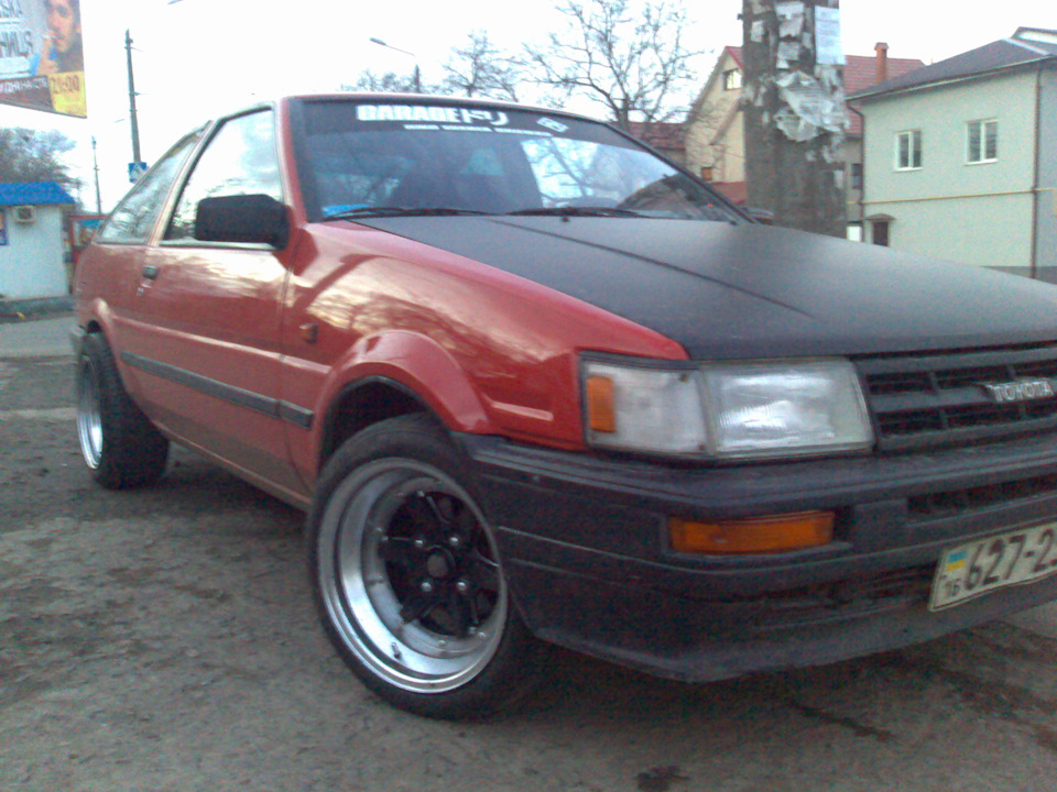 Toyota Corolla Levin (AE86), 1,6 л, 1986 года | колёсные диски | DRIVE2