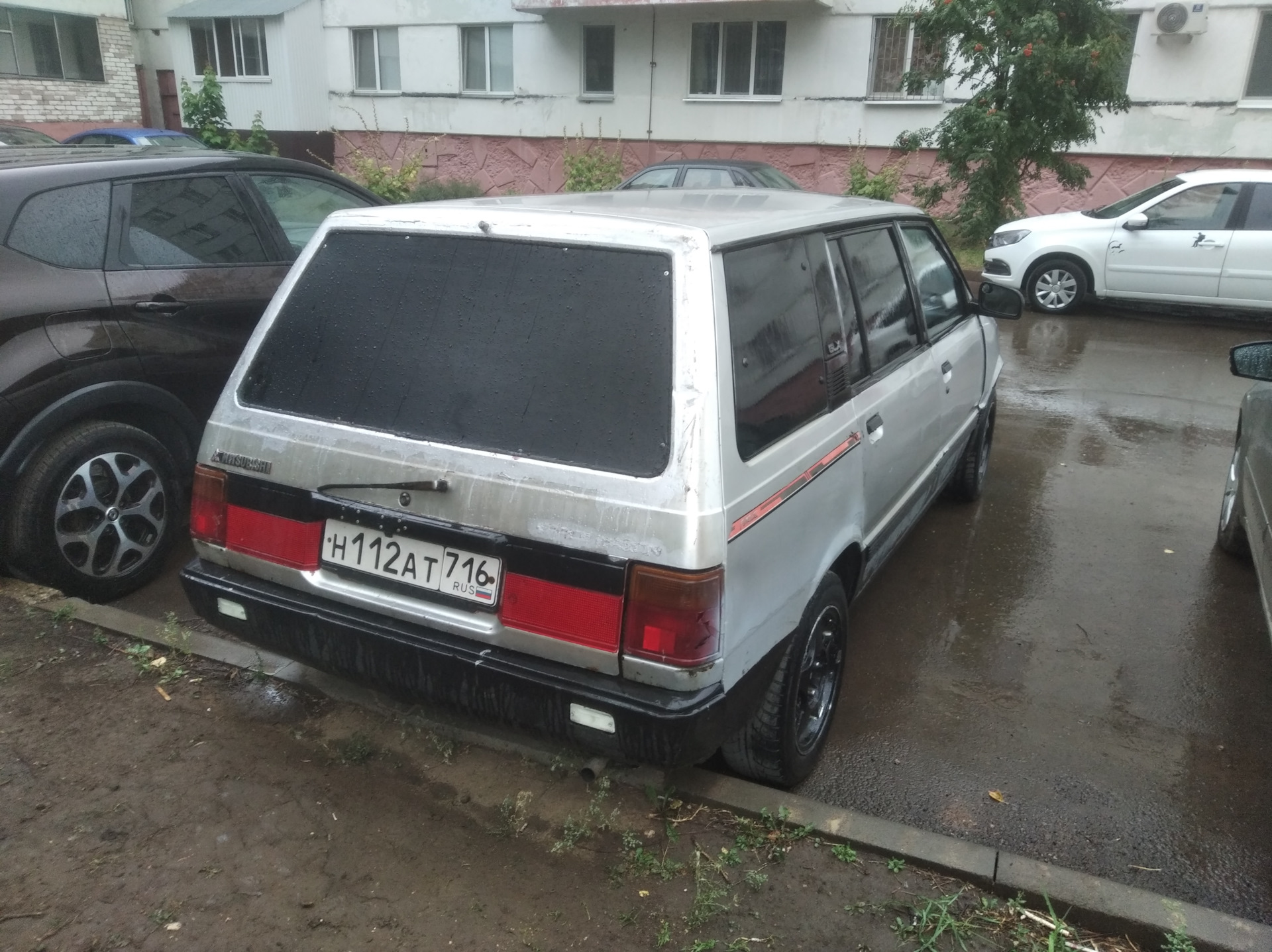 В след уходящей зиме — Mitsubishi Space Wagon (1G), 2 л, 1989 года | своими  руками | DRIVE2