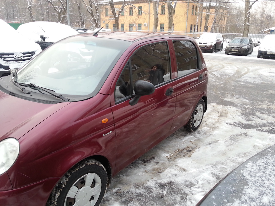 Daewoo Matiz черный тонированный