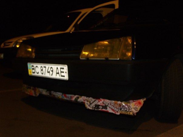 Губа=) — Lada 21099, 1,5 л, 2005 года | тюнинг | DRIVE2