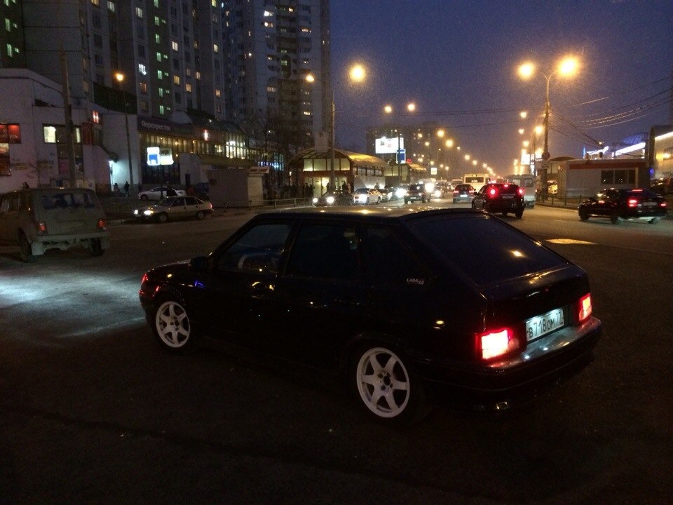 ddf14s 960 ваз 2114 белая с черной крышей