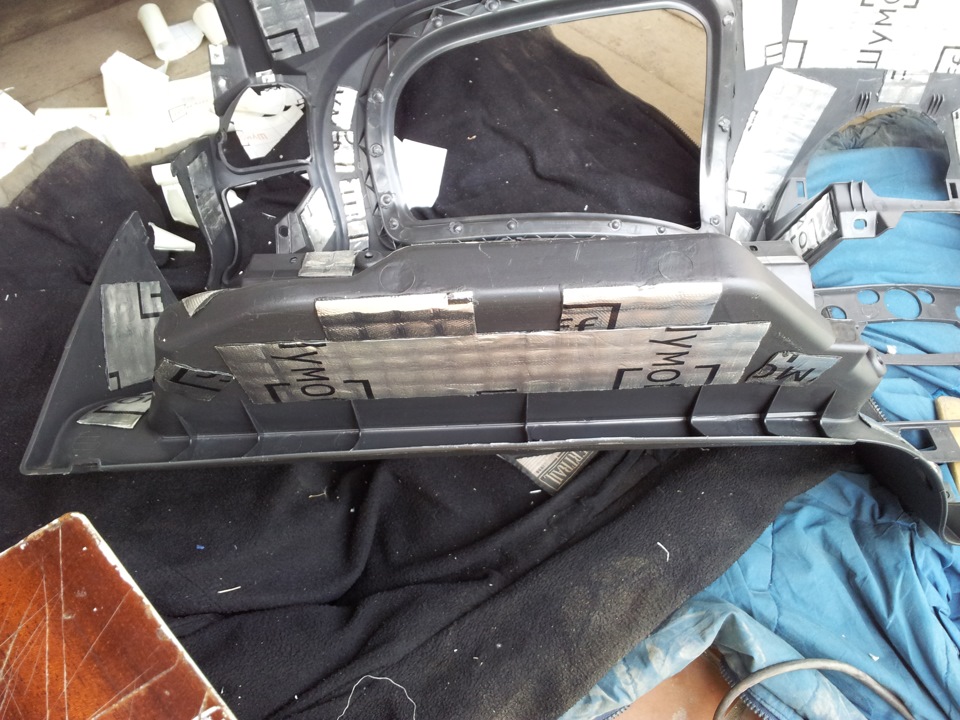 Шви моторный отсек и панель приборов ч.1.1 — Lada Калина универсал, 1,6 ...