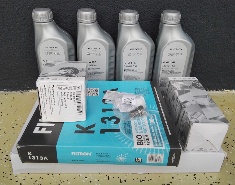 Техническое обслуживание 5 (ТО-5) 75000 км — Volkswagen Polo Sedan, 1,6 ...